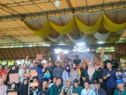 Humas Polda Lampung Gelar Family Ghatering Bersama Awak Media di alun -alun Kepayang