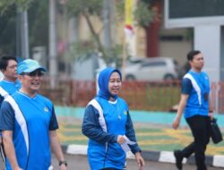 Jalan Sehat dan Donor Darah Meriahkan Dies Natalis ke-35 FMIPA Unila