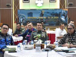 Danrem 043/Gatam Ikuti Rapat Paripurna TMMD Ke-45 TA. 2024