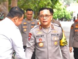 kapolda Lampung Apresiasi Proses Pemilu kada Yang Kondusif dan Aman serta siap Amankan Rapat Pleno KPU