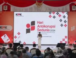 ” Hakordia  “Komitmen Pemerintah Memperkuat Pemberantasan Korupsi di Tanah Air.