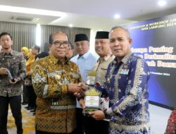 Pj Gubernur Lampung Buka Sarasehan dan Workshop ,Dorong Jurnalis Berkualitas dan Berintergritas.