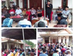 Ustad Heru Antori Praksi PDIP  Reses,Di Pekon Tebabunuk Menampung Asfirasi Masyarakat.