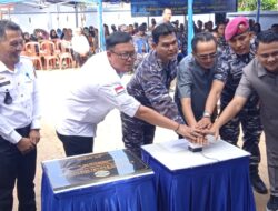 Selain Resmikan KBN,Danlanal Lampung Juga Gelar Bakti Sosial dan Bakti Kesehetan