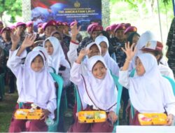 Dalam Rangka Mendukung Program Pemerintah Makan Bergizi  Yonif  9 Marinir Ikut Kesiapan Dapur Satuan Bersama Kasal