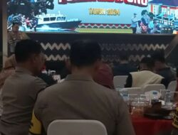 Kapolda Lampung Paparkan Capaian keberhasilan pada Rilis Akhir Tahun  2024 Bersama Awak Media.
