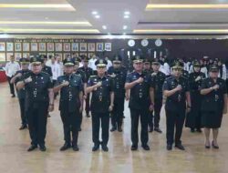 Kakanwil Santosa Lantik 15 Pejabat non-Manajerial di Lingkungan Kanwil Kemenkum Lampung