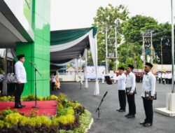 Kasrem 043/Gatam Hadiri Upacara Peringatan Hari  Bhakti Kementerian Agama RI Ke -79 Tahun 2025.