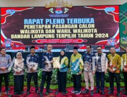 KPU Bandar Lampung Tetapkan Eva Dwiana dan Deddy Amrullah Pasangan Terpilih Wakikota/Wakil walikota Bandar Lampung 2025-2030