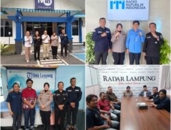 Kabid Humas Polda Lampung Kombes Yuni Kunjungan ke Kantor Media