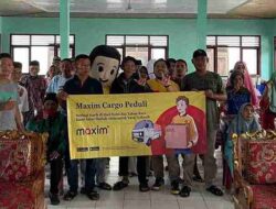 Kampanye Perdana Maxim Cargo, Maxim Kirimkan Bantuan Ke Panti Asuhan Dan panti jompo.