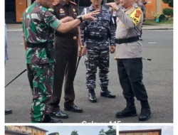 Danrem 043/Gatam Hadiri Apel Keselamatan Krakatau 2025 diMapolda Lampung