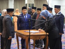 Diakhir Jabatan Pj Gubernur  Lampung  Lantik Pimpinan Tinggi Pratama Provinsi Lampung