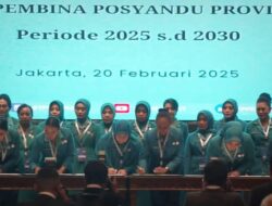 Purnama wulan Sari Mirzani Djausal Di Lantik Ketua TP. PKK Provinsi Lampung