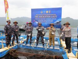 Wakapolda Lampung Dampingi Kunjungan KSAL Program Ketahanan Pangan Nasional