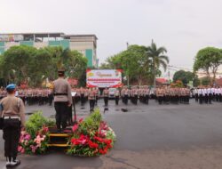 Harkesnas , Kapolresta Bandarlampung Ajak Tingkatkan Rasa Cinta Tanah Air