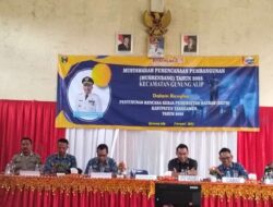 Musrenbang Kecamatan Gunung Alip Digelar,Sejumlah Usulan Prioritas Disampaikan
