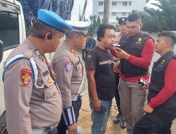 Ops Keselamatan Krakatau Cek Kesehatan Dan Pemeriksaan Alkohol Driver Bus dan Travel.