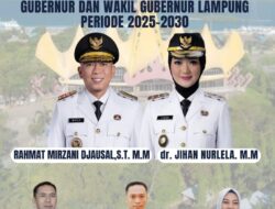 PW IWO LAMPUNG Ucapkan Selamat Atas  Pelantikan MIRZA – JIHAN