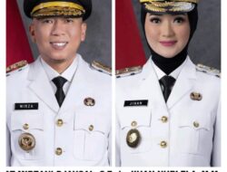 Mirza – Jihan Resmi Di Lantik Gubernur Termuda diIndonesia Di Istana Negara.