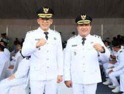 Resmi Pimpin Lampung Selatan Radityo Egi Pratama Dan M.Syaiful
