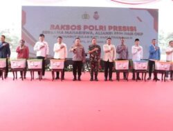 Jelang Ramadhan 1446 H , kapolri Salurkan Paket Bantuan Sosial