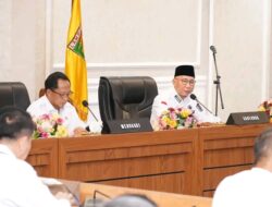 Gubernur Bersama Mendagri Dan Menhub Gelar’ Rapat Persiapan Angkutan Lebaran 1446 .H