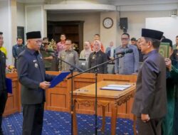 Gubernur Lampung Lantik Drs.M. Firsada Sebagai Pj Sekdaprov