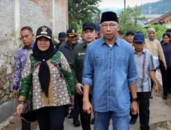 Setiba diLampung pasca Retreat Magelang Gubernur dan Walikota Kompak Tinjau Masyarakat Terdampak Banjir diBandar lampung