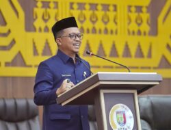 Bupati Pringsewu H. Riyanto Pamungkas Sampaikan Pidato Perdana di  Rapat Paripurna DPRD