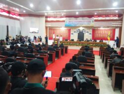 Bupati Tanggamus Sampaikan Pidato Pertama Rapat Paripurna DPRD