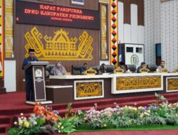 Bupati Pringsewu Riyanto  Pamungkas Sampaikan LKPJ Kepala Daerah 2024
