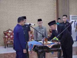 Andi Purwanto dilantik Sebagai Pejabat Seketaris Daerah Oleh Bupati Riyanto Pamungkas