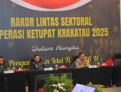 POLDA LAMPUNG Gelar’ Rakor Lintas sektoral Hari Raya Idul Fitri