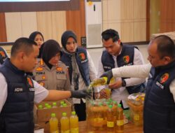 PT.SBA Tidakk Sesuai Takaran Polda Lampung Sita 1ton Minyakita