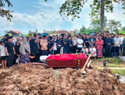 Suasana Haru Pemakaman Briptu Anumerta Ghalib gugur saat Bertugas