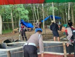 Polri Dan TNI Gelar Olah TKP Bersama Di Lokasi Sabung Ayam