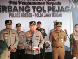 Kapolri Kunjungi PoskoTeradu penjagaan diJawa Tengah