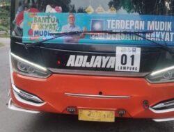 Mudik (Mulang Tiyuh) Bersama PAN Jakarta-Lampung  Dilepas oleh Putri Zulhas
