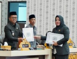 DPRD Pringsewu Rapat Paripurna Rekomendasi Hasil LKPJ Kepala Daerah Tahun 2024