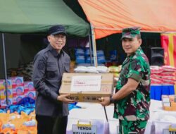Pemprov Lampung Dan Brigif 4 MAR/BS Salurkan Bantuan Kemanusiaan Gempa  Myanmar