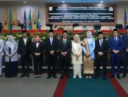 RAPAT PARIPURNA DPRD PROVINSI LAMPUNG SAHKAN PAW ANGGOTA DPRD DARI PKB DAN PAN