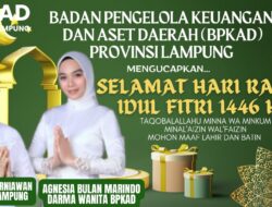 DR.  H. Marindo Kurniawan Beserta Istri Mengucapkan Selamat Hari Raya Idul Fitri 1446.H