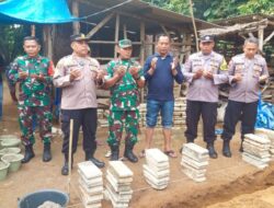 Sinergisitas TNI – POLRI Wujudkan Rumah Layak Huni Warga Kurang Mampu.