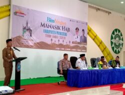 Bupati Pringsewu H.Riyanton Pamungkas Buka Bimbingan Manasik Haji 2025