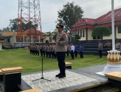 Upacara HKN 2025  Kapolres Way Kanan Ajak Personel Bekerja Dengan Ikhlas dan Tetap Semangat