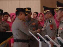 POLDA Lampung Gelar Sertijab Sejumlah Pejabat  Utama dan Kapolres