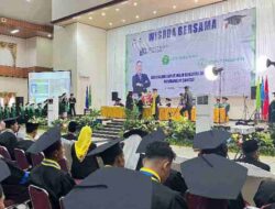 Gabungan tiga kampus dibawah naungan Yayasan Bhima Sakti Lampung dan Yayasan Startech Pringsewu Gelar Wisuda Bersama