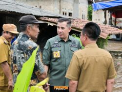 Tinjau Banjir di Way Khilau, Bupati Pesawaran Fokuskan Penanganan Pasca Banjir dan Normalisasi Sungai
