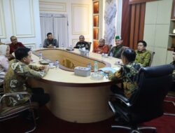 Panitia Pembangunan Sekretariat HMI Kota bumi Audiensi Bersama Wakil Bupati